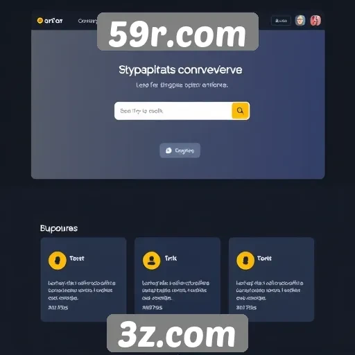 Análise da interface do usuário no 59r.com