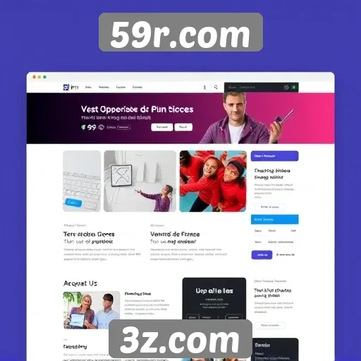 Navegabilidade e design do 59r.com em foco