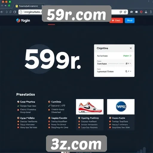 Facilidade de uso e navegação no 59r.com